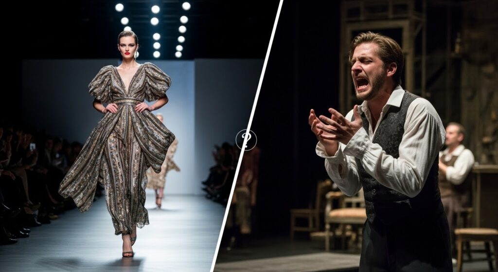 modeling vs acting